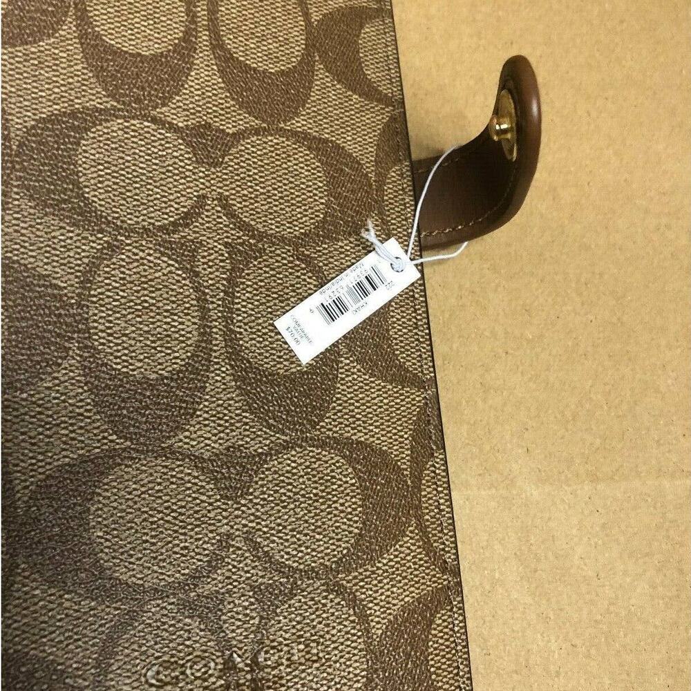 Coach Notebook in Signature Canvas  Lined Pages - Picture 6 of 7